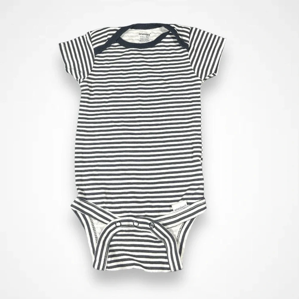 4/$20 Onesie’s Brand Black Striped Onesie